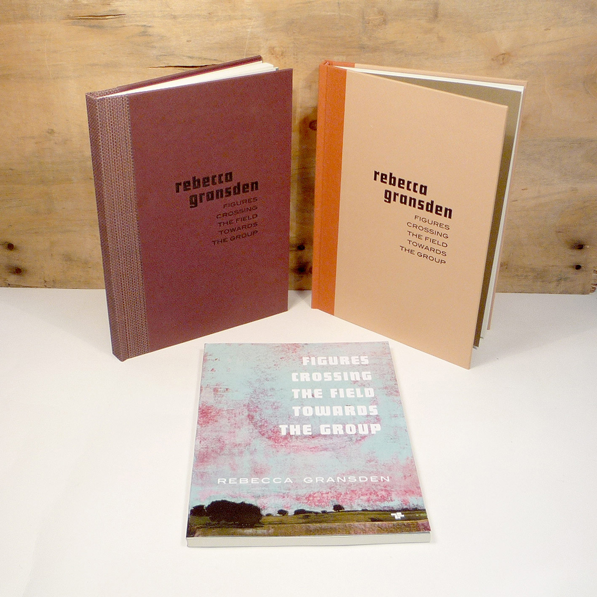 Rebecca Gransden — Figures Crossing the Field Towards the Group — Tangerine Press